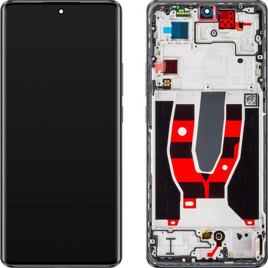 Oppo Οθόνη με Μηχανισμό Αφής για Oppo Reno10 (Γκρι)