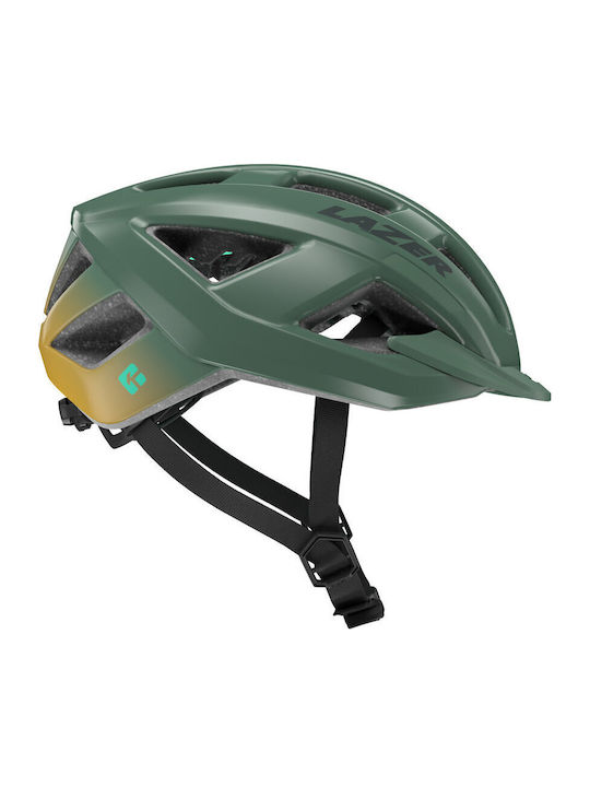 Lazer Cerro Kineticore Bicycle Helmet Yellow-Green Mtb Size M Lazer Cerro Kineticore Bicycle Helmet Yellow-Green Mtb Size M