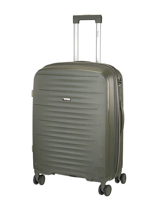 RCM Среден Куфар Olive с 4 колела Височина 65см. 178-24-Olive