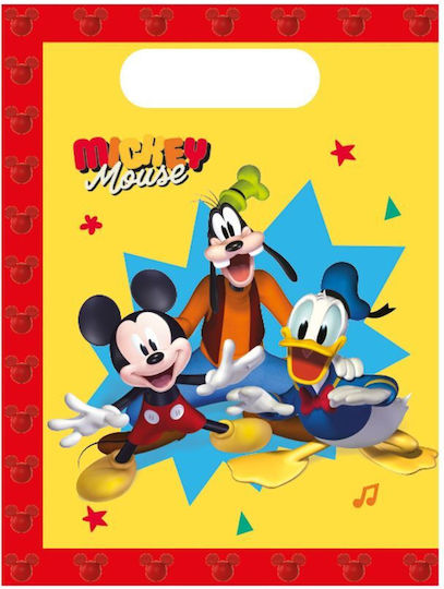 Procos Paper Bag for Gift with Theme "Mickey" Multicolored 4pcs