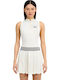 Sartoria Medusa Summer Mini Athletic Sleeveless Dress White