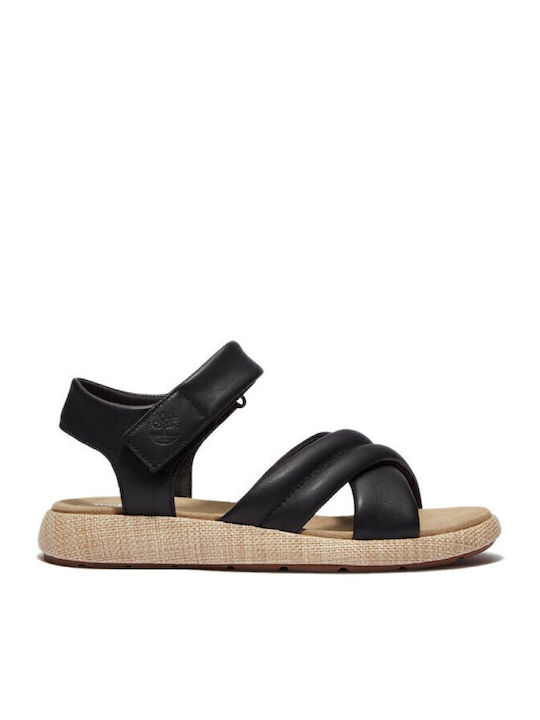 Timberland Γυναικεία Σανδάλια Μαύρα