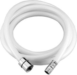 Εύκαμπτος Σωλήνας Ντους 2.5m F1/2” M3/8” Pvc
