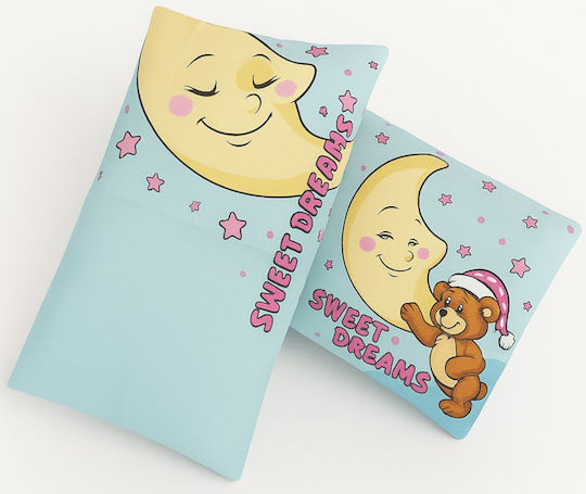 Beboulino Baby Pillowcases Set Blue 20x30cm