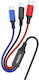 Kakusiga Geflochten USB zu Blitzschlag / Typ-C,TC-TC / Micro-USB Kabel Schwarz 1m (KSC-804/BLACK)