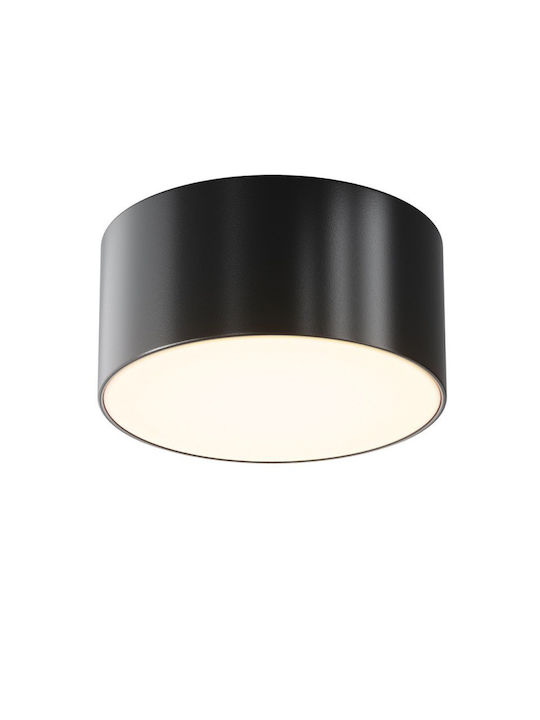 Maytoni Waterproof Outdoor Ceiling Spot with Integrated LED in Black Color O430CL-L15B3K
