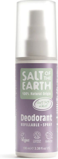 Salt of the Earth Salt Earth Deodorant sub formă de Spray Fără aluminiu 100ml