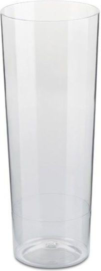 Tefaco Ποτήρι μιας Χρήσης Πλαστικό Διάφανο 300ml 10τμχ