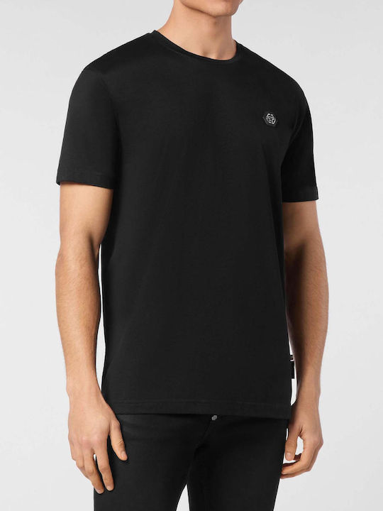 Tシャツ・カットソー PHILIPP PLEIN Men T-shirt Black PAECMTK7884PJY002N 02 bb-1342-1.jpg