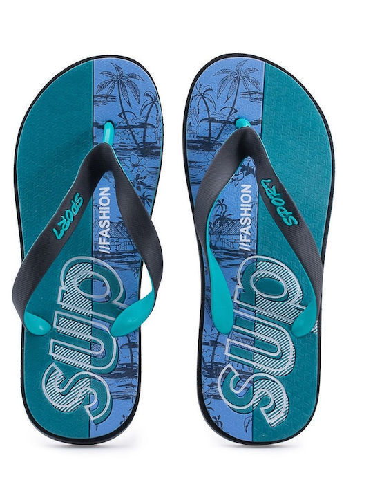 Love4shoes Παιδικές Σαγιονάρες Flip Flops Πράσινες