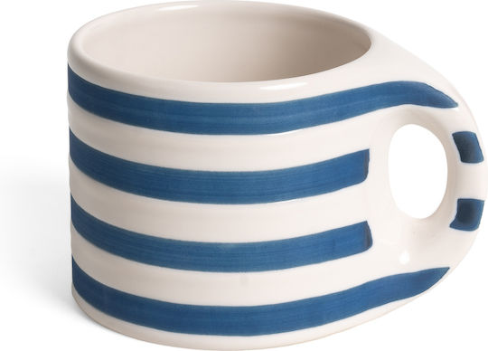 Helio Ferretti Cană Ceramică Albastru