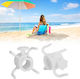 Beach Umbrella Hanger White