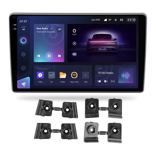 Navigație Auto Teyes CC3 2K pentru Hyundai I40 2011–2019 4+32GB 9.5" QLED Octa-core 2GHz Android 4G Bluetooth 5.1 DSP