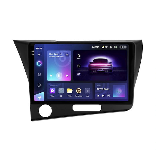 Teyes CC3 2K Car Navigation Honda CR-Z 2010-2014 4+32GB 9.5-Inch QLED Octa-Core 2GHz Android 4G Bluetooth 5.1 DSP