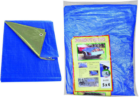 HOMie Waterproof Tarpaulin 90gr/m² 5x4m. Light Type