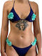 Set Bikini Τριγωνάκι Blue