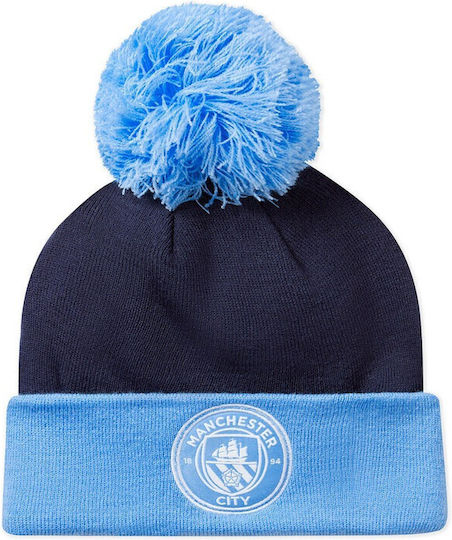 Pom Pom Beanie Ανδρικός Σκούφος Πλεκτός σε Μπλε χρώμα