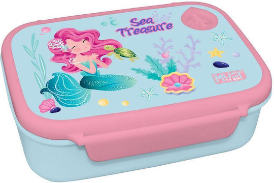 Must Team Plastik Kinder Lebensmittelbehälter 0.8Es Mermaid Time