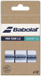 Babolat Pro Tour 2.0 Овъргрипове X 12 Бели Babolat Pro Tour 2.0 Овъргрипове X 12 Бели