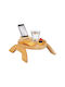 Relaxdays Bambus Oval Tavă de Servire din Bamboo în Culoare Maro 12x30x30cm 10045698 1buc