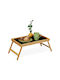 Relaxdays Bamboo Δίσκος Κρεβατιού 23x61.5x31cm