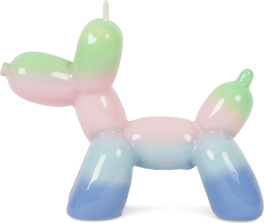 Balloon Dog Sunrise Candle