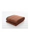 Emporeymata 1080 Piqué-Decke Terrakotta Größe 1080 Piqué 260x250 300g Terrakotta