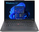 Lenovo E14 Gen 6 14" IPS (Ryzen 7-7735U/16GB/1.0TB SSD/W11 Pro) (US Tastatur)