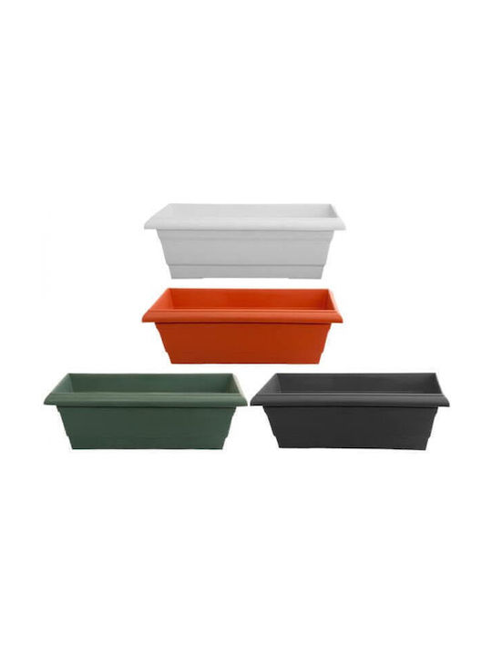Miltoplast Planter Box Plastic Terracotta 50x21...