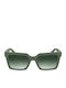 Calvin Klein Women's Sunglasses with Green Plastic Frame and Green Lens CKJ25602S 302