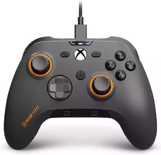 SCUF Valor Pro Verkabeltes Gamepad mit Hall-Effekt-Sticks für PC / Xbox One / Xbox-Serie Grau