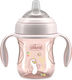 Chicco Transition Cup Educational Sippy Cup Silicone with Handles Multicolour for 4m+m+