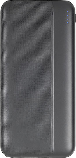 Rivacase VA2031 Power Bank 10000mAh mit 2 USB-A Anschlüssen Schwarz