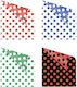 310336 Polka Dot Karton beidseitig 50x70 cm 300 g/m² 50 Grün