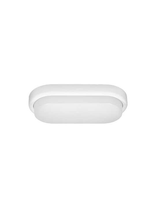 Spot Light Επιτοίχια Εξωτερική Πλαφονιέρα LED IP54 12W με Ρυθμιζόμενο Λευκό Φως