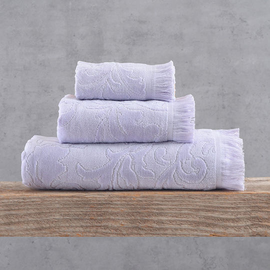 Rythmos Hand Towel Sienna 30x50cm Lilac Weight 500gr/m²