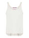 Γυναικεία Μπλούζα Βαμβακερή Αμάνικη Off White