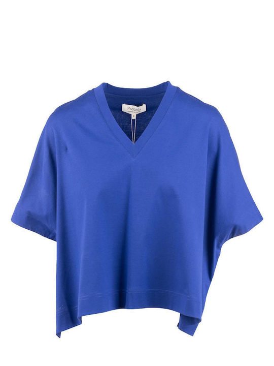 Psophia T-Shirt Blue