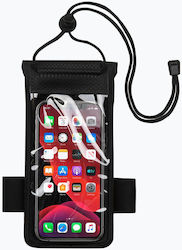 Husă Telefon Impermeabilă Flotantă Negru