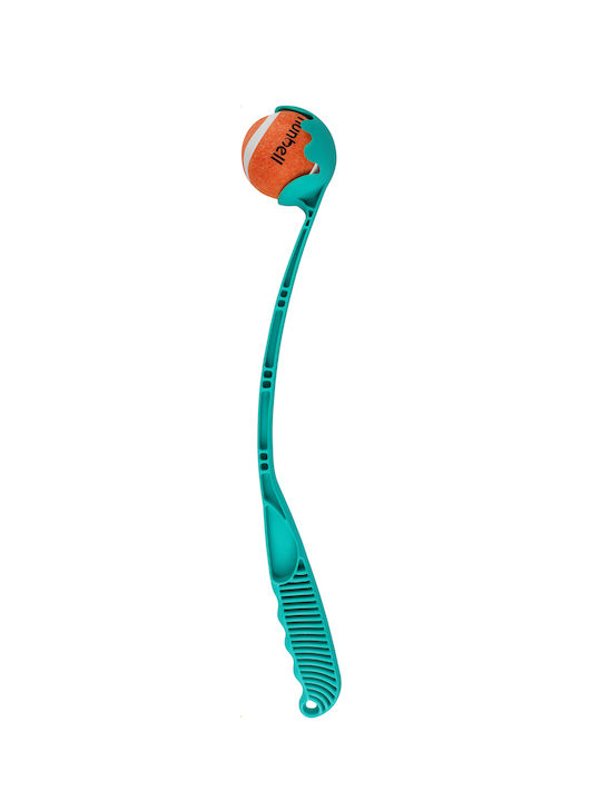 Jucărie Pisici Baston Aruncător de Bile 50cm Verde