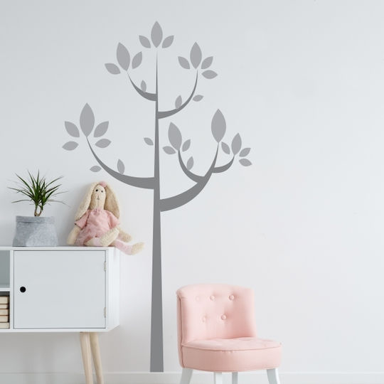 Wall Stickers For Kids Room Tree 1 Pc. - Red