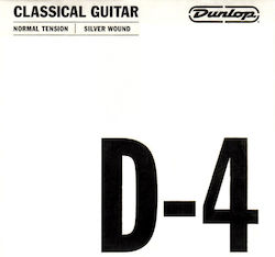 Dunlop No4 Single Classical Guitar String