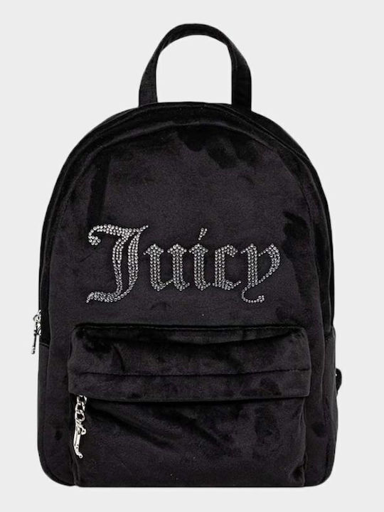 Fabric Women's Suede Black Backpack