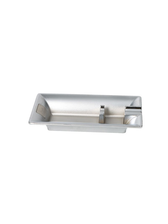 Angelo Metal Ashtray 1 Cigar Silver 421152