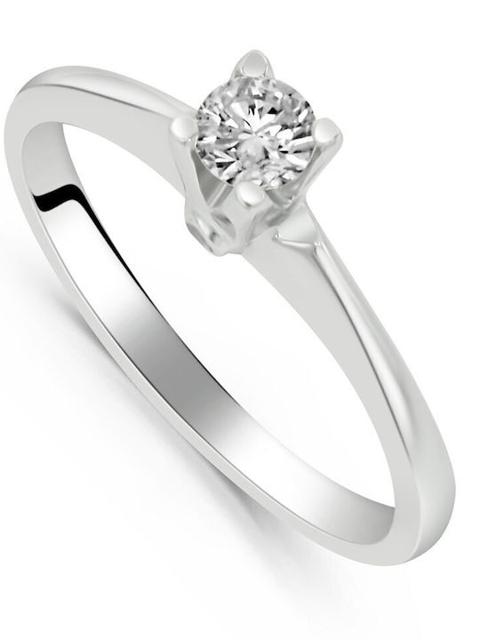 Antwnakakis Single Stone with Diamond