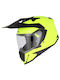 Acerbis Assault Fluo Yellow Motorcycle Helmet Full Face ECE 22.06 1650gr with Sunvisor