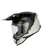 Acerbis Assault Black/Yellow Fluo Κράνος Μηχανής On-Off ECE 22.06 1650gr με Sunvisor