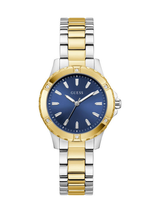 Guess Watch with Battery Mechanism