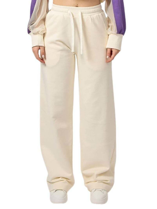 Women's Fabric Trousers Milk