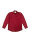 Long-sleeved Shirt Red